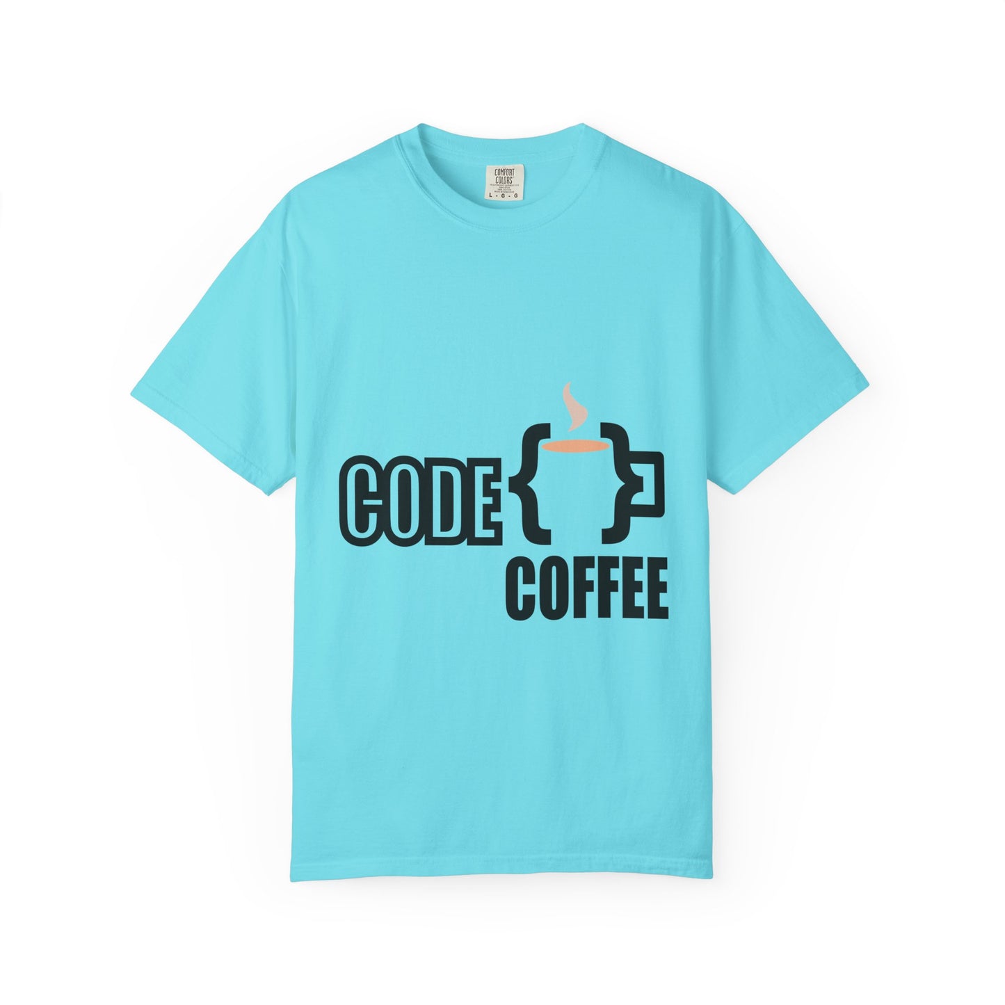 T-Shirt Code Coffee Unisex Garment-Dyed Tee