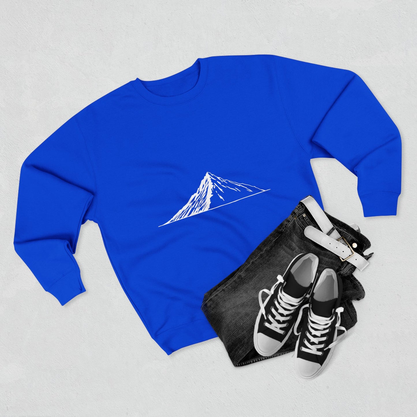 Mountain Drawing Unisex Sweatshirt