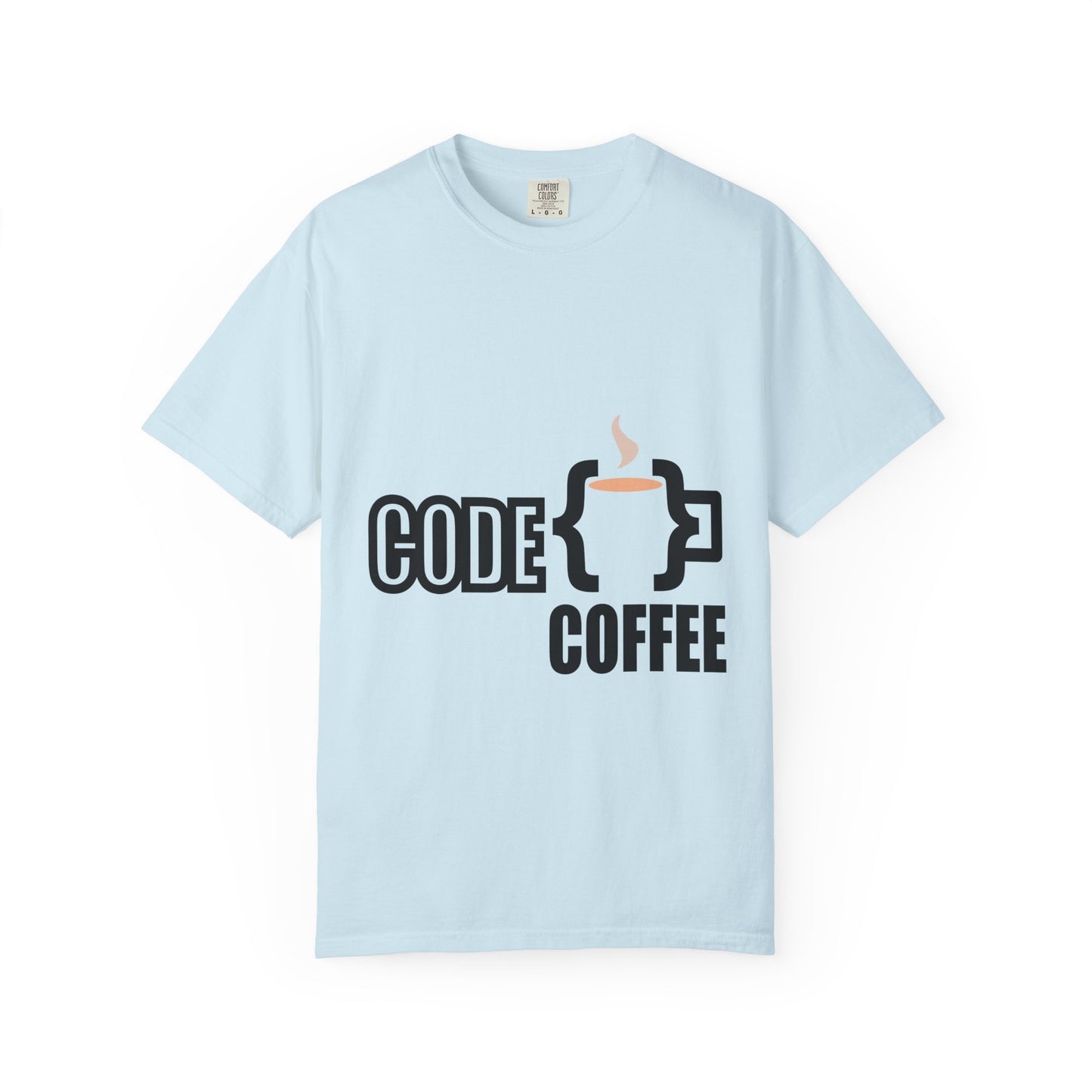 T-Shirt Code Coffee Unisex Garment-Dyed Tee