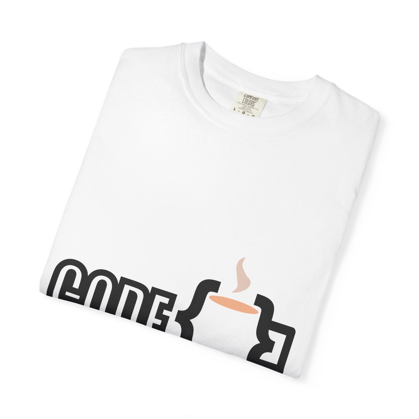 T-Shirt Code Coffee Unisex Garment-Dyed Tee