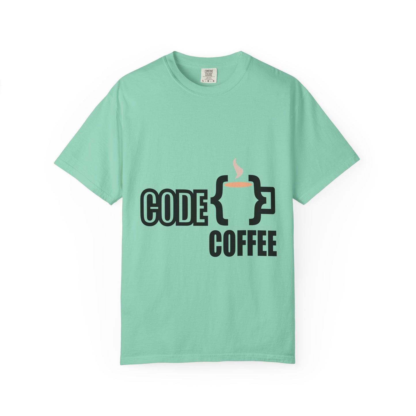 T-Shirt Code Coffee Unisex Garment-Dyed Tee