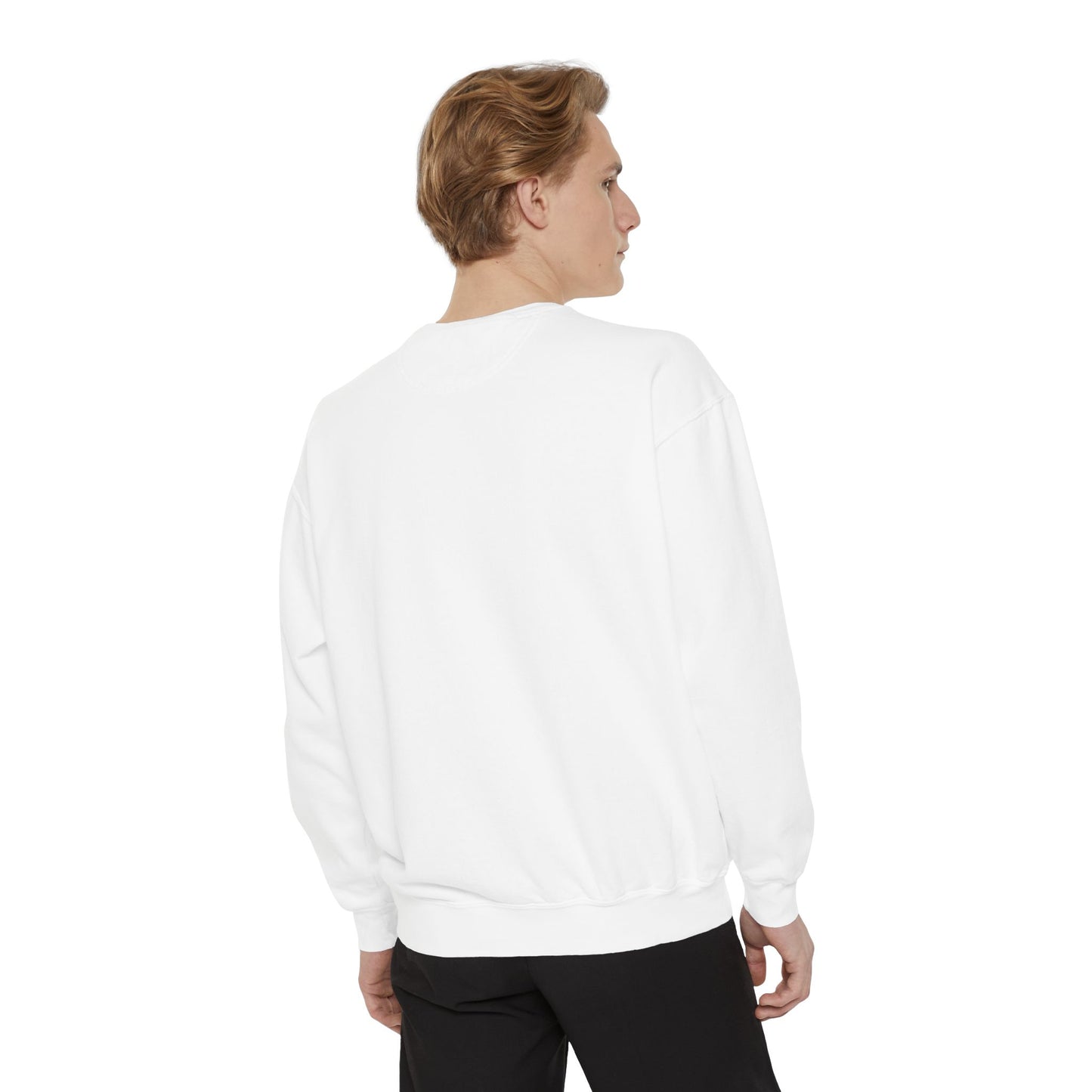 Rose Embroidered Sweatshirt - Vintage Style Comfort