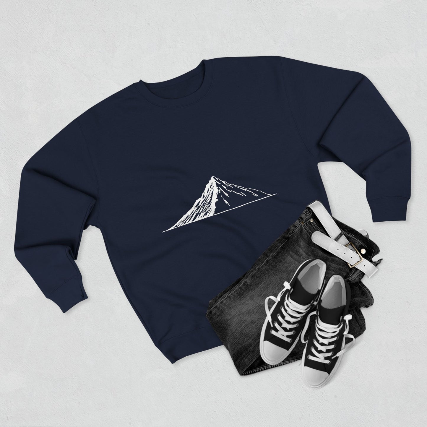 Mountain Drawing Unisex Sweatshirt
