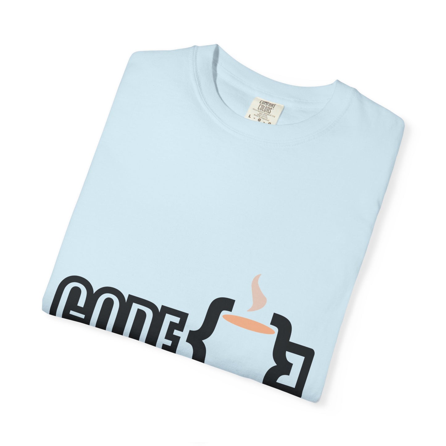 T-Shirt Code Coffee Unisex Garment-Dyed Tee
