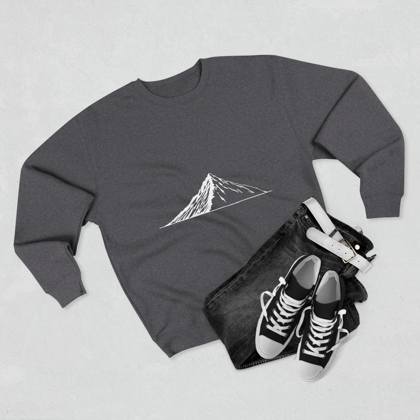 Mountain Drawing Unisex Sweatshirt